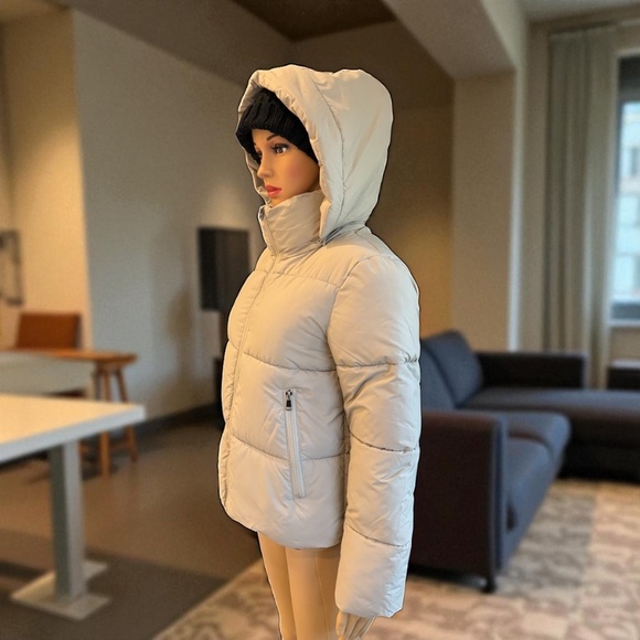 Puffit Detachable Hooded Puffer Jacket. NWT - Picture 6 of 13